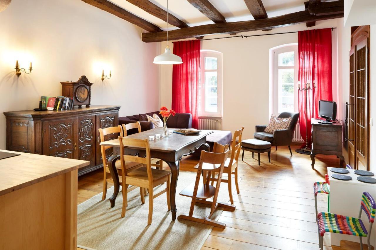 Quellenhof - Wohnen Im Denkmal - Wohnung "Hirtenturm" Blankenheim  Luaran gambar